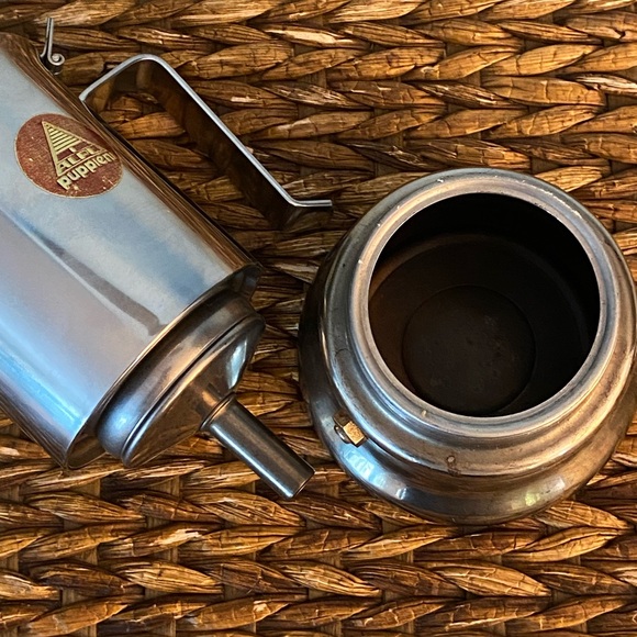 Vintage Alpu Puppieni Italian Moka Pot - Espresso, Coffee & Tea - Picture 5 of 10